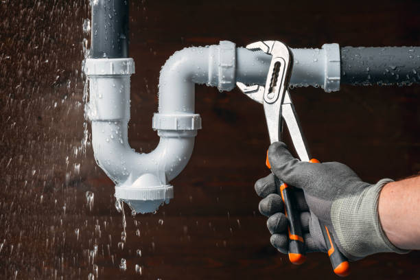 Professional Water Line Repair technician working in Virginia, MN